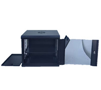 Rack de serveur mural en métal 6U pour Internet, vidéosurveillance, DVR, DDF, personnalisable en usine