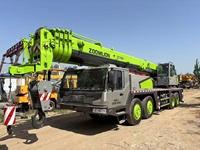 Grue de construction automobile Zoomlion ZTC 700V d'occasion, année 2021, à bas prix – Grue hydraulique sur camion à flèche télescopique de 70 tonnes d'occasion