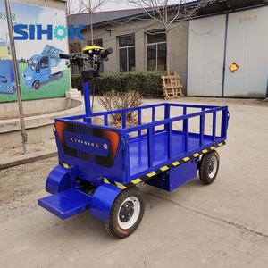 Hot Product Zware <span class=keywords><strong>Platform</strong></span> Winkelwagen <span class=keywords><strong>Trolley</strong></span> 800Kg Elektrische Aangedreven Tuin <span class=keywords><strong>Trolley</strong></span> Cargo Wagon Elektrische - Product Image 4