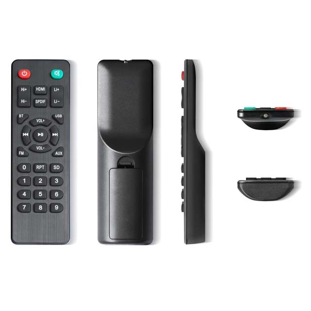 Keyuan TY-29A IR Remote Control for DVB-T2 Satellite IPTV STB Decoder with Voice Control Fixed Code AAA Battery 47 Buttons