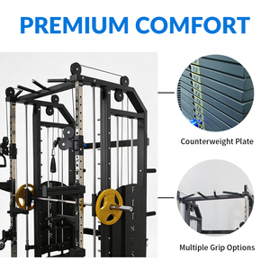 <span class=keywords><strong>Machine</strong></span> Smith multifonctionnelle pour la maison, équipement de <span class=keywords><strong>musculation</strong></span>, rack à squats, entraînement de force, <span class=keywords><strong>musculation</strong></span>, <span class=keywords><strong>machine</strong></span> Smith tout-en-un - Product Image 4