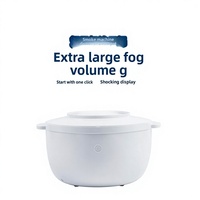 Humidificateur ultrasonique avec fonction de stérilisation, alimentation CA, capacité 1,1L-2,5L, silencieux 36dB, démonstration de la vapeur atomisée pour hotte de cuisine
