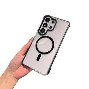 Funda Transparente con Carga Inalámbrica para <span class=keywords><strong>Samsung</strong></span> S26 Ultra Plus, para <span class=keywords><strong>Samsung</strong></span> Galaxy S25 24 <span class=keywords><strong>23</strong></span> Ultra Plus Fe A14 A15-5G - Product Image 5