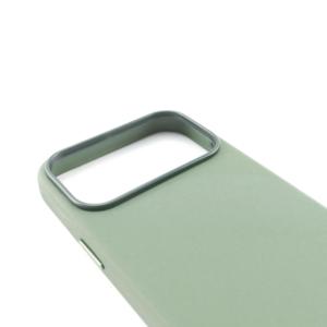 Funda de teléfono de cuero de alta calidad, elegante y minimalista, perfecta para uso diario, compatible con iPhone 17. - Product Image 1