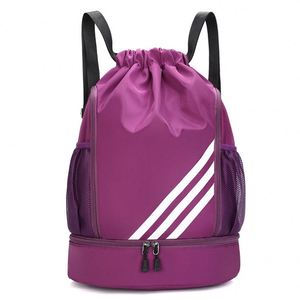 Sports Drawstring <b>Backpack</b> - Moisture-proof Pocket Swimming and Fitness Bag - Product Image 2