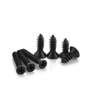 Offre Spéciale – Lot de 100 Vis Autotaraudeuses à Tête Plate en Acier Carbone Noir M1 M2 M2.6 M3 M5 – Système de Mesure Métrique – Haute Qualité - Product Image 2