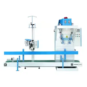 25kg flour bag packing machine 50kg automatic powder filling machine with bag sewing