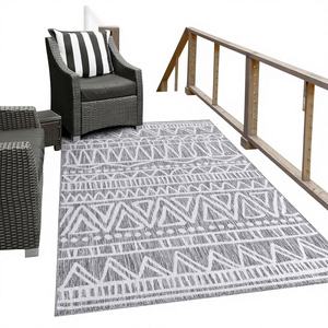 Tapis et moquette de haute qualité, fabriqués à la machine, tissés, style Wilton, réversibles, lavables, rembourrés, en polyester/acrylique - Product Image 1