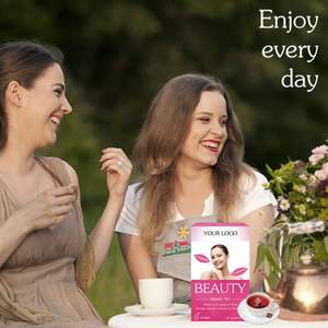 ขายส่งบรรจุภัณฑ์ที่กําหนดเองอินทรีย์แห้ง Hibiscus ดอกไม้สมุนไพรชาน่ารักผิวไวท์เทนนิ่งชา - Product Image 6