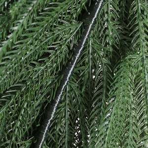 Decoraciones de pino de Norfolk de 90cm para colgar en la puerta de la pared Campana americana Estilo rural Árbol de Navidad Vestir Terciopelo - Product Image 2