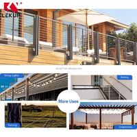 Câble en acier inoxydable T316 de 1/8 po, construction 7x7 brins, 500 pieds, qualité marine, pour garde-corps de pont et main courante