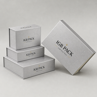 Boîtes cadeaux personnalisées de luxe, grandes, premium, à fermeture magnétique, en carton rigide, en forme de livre, écologiques, recyclables, en papier mat