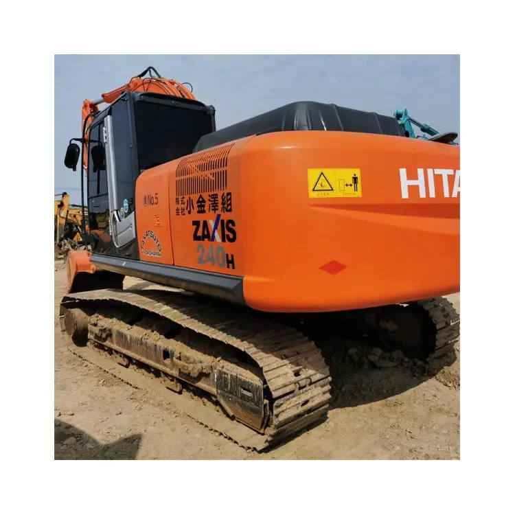 Hitachi ZX240-3 ha usato la spedizione della macchina del caricatore pesante dell'escavatore fatta nel modello di anno del giappone 2020