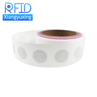 Directo de fábrica personalizado precio barato 10/15/20/25MM impresión en color 13,56 MHz RFID biblioteca libro Etiqueta de papel para gestión de bibliotecas