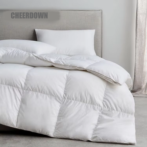 CHEERDOWN <span class=keywords><strong>couette</strong></span> de lit d'hôtel de luxe toutes saisons Jacquard tissé duvet d'<span class=keywords><strong>eider</strong></span> et <span class=keywords><strong>couette</strong></span> en plumes d'oie vente en gros - Product Image 1