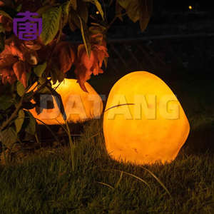 Creative Outdoor IP65 Waterproof <b>LED</b> Stone <b>Lights</b> Glowing Holiday Festival Decorations for Resorts Streets Parks Public Squares - Product Image 4