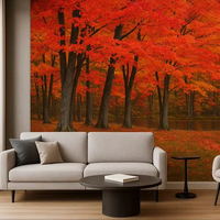 Panneau mural acoustique en feutre PET peint, respectueux de l'environnement, certifié CTPAT, BSCI, ISO, pour salles de classe, musées, solutions artistiques personnalisées
