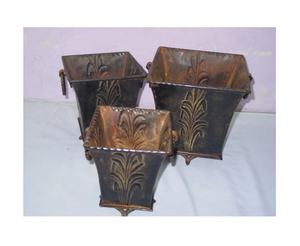 Raboteuse de jardin en métal peint, 1 pièce, décor de jardin, en fer, design tendance, luxe léger - Product Image 5