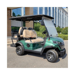 Bán Buôn Xu Hướng Mới 4-Bánh Xe Tham Quan Xe Buýt Lsv Golf Cart Bak Pin 4 Người AC Động Cơ Mini Golf Cart Điện - Product Image 2
