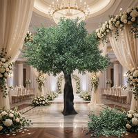 Maßgefertigter Großer Künstlicher Olivenbaum Hochrealistische Nachbildung Künstlicher Olivenbaum für Innen- und Außenbereich Hochzeit Event Hotel Landschaftsdekoration