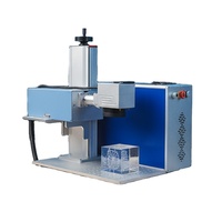 Machine de gravure laser 3D UV 3W 5W 10W refroidie par air, nouvelle génération, pour verre et cristal, compatible avec les formats DXF/LAS/PLT/BMP/AI
