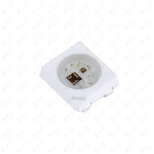 شريحة إل إي دي SMD قابلة للتوجيه 3535 RGB 0.2w 0.5w SK6812 ws2811 ذكية قابلة للبرمجة وIC مدمجة