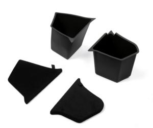 Boîte de rangement latérale arrière Berlin Austin modèle Y coffre gauche droite double support pour Tesla modèle Y 2021 2023 avec couvercles - Product Image 1
