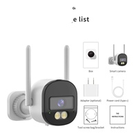 TUYA Smart 4MP 2.4 or 5.8G Wireless Bullet Waterproof Outdoor Hone Security Wifi Camera