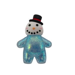 Vente en gros usine Jouets à presser anti-stress Père Noël Bonhomme de neige, Décoration souple pour bureau quotidien et fêtes - Product Image 4