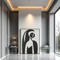 Décoration de salon sur mesure en gros, œuvres d'art abstraites faites à la main, tableaux muraux, tableaux à l'huile peints à la main sur toile pour hôtels