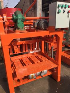 Máquina Automática de Fazer Blocos de Concreto QM4-40, Durável para Uso em Construção a Longo Prazo, Melhor Vendedora - Product Image 1