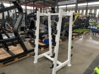 Soporte de Barra de Pesas de Metal para Gimnasio Comercial o Casa, Equipo de Fitness, Banco, Color Personalizable, Planificación de Espacio 3D Gratuita