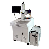 Machine de marquage laser UV 10W haute précision pour cosmétiques, aliments, emballages en PVC, anti-contrefaçon, codes QR