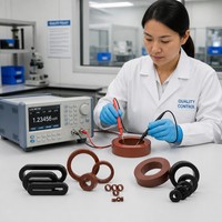 Vente en gros de noyaux toroïdaux nanocristallins, commande d'échantillons, livraison rapide, support OEM ODM