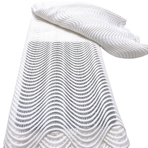Encaje de Guipur Ecológico con Bordado Francés, Tejido de Encaje Calado Tradicional de Lujo Blanco, Soluble en Agua - Product Image 1