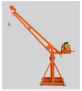 Cần cẩu <span class=keywords><strong>mini</strong></span> xoay 360 độ, nâng vật liệu xây dựng nhỏ gọn, cần cẩu ngoài trời, xây nhà, vận chuyển gạch lên mái nhà - Product Image 6