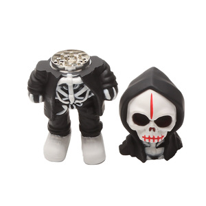 Broyeur à herbes en forme de crâne Elien pour Halloween, accessoires de fumage en gros - Product Image 3