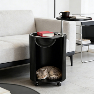 Mesa Auxiliar Moderna Multifuncional para Gatos, Materiales de Primera Calidad, Estructura Confiable, Ideal para Gatos, Hogares Modernos y Compactos - Product Image 6