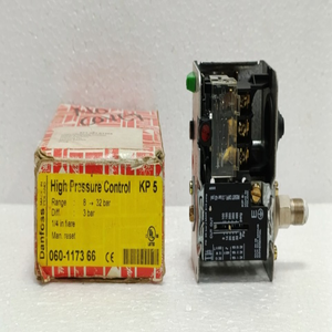 Interrupteur de contrôle haute pression Danfoss KP 5 8-32 bars Réinitialisation manuelle 060-1173 66 - Product Image 1