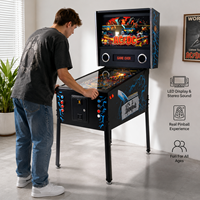 Machine de flipper virtuel grand format 2026, 1797 jeux, 4K, 49 pouces, 3 écrans, borne d'arcade numérique pour bar de jeux