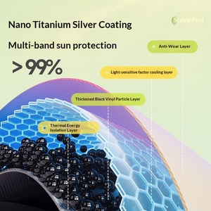 Piscina <span class=keywords><strong>Inflable</strong></span> para Niños y Bebés, Uso en Interiores y Exteriores, Diseño Semicerrado, Protección Solar, Material Grueso - Product Image 2