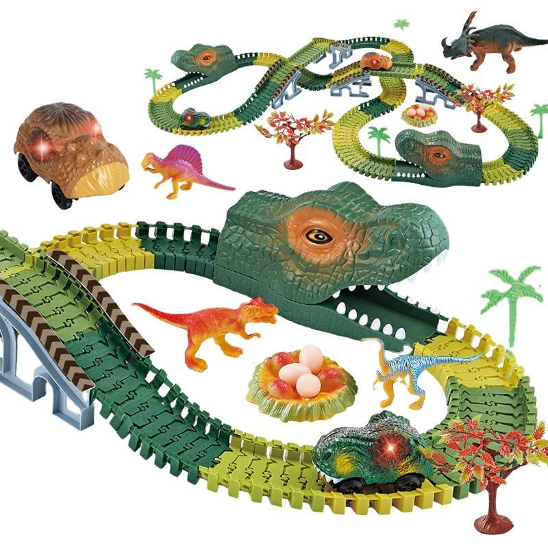JXD DIY Toy Dinosaur Track Car