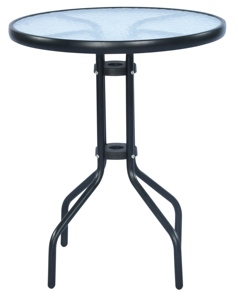 Tavolo da Caffè Personalizzato per Esterni in Vetro e Ferro con <span class=keywords><strong>Mosaico</strong></span>, Tavolo da Giardino per Eventi, Arredamento da Patio, Sala da Pranzo, Cortile, Parco - Product Image 5