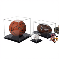 Modèle de basket-ball en acrylique personnalisé YJY YJYhs002 - Surface polie pour présentoir sportif et boîte cube