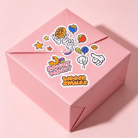 Feuille d'autocollants personnalisés découpés à la forme de dessins animés |   Autocollants en vinyle imperméables découpés à la forme pour scrapbooking et personnalisation de gobelets