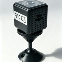 Mini caméra de sécurité WiFi 1080P, caméra cube intelligente pour la maison, caméra IP sans fil, stockage dans le cloud, suivi de mouvement, visualisation à distance via application