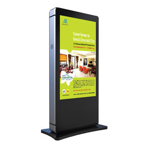 86 Inch Outdoor IP55 Waterproof Sunlight Readable 1500nits High Bright Vertical LCD Advertising Display - Product Image 5