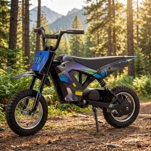 Motocicleta Eléctrica Mini Mimbob 36V 300W, Todoterreno para Niños, Batería Integrada, Motor Central, 3 Velocidades, 25km/h Máx., 60kgs - Product Image 2