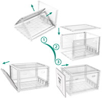 Conteneur de stockage de collations à verrouillage temporisé Boîte à pilules chronométrée mobile Boîte de rangement pliable pour aliments intelligents