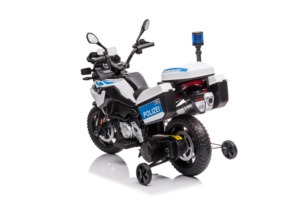 Moho de policía con licencia para niños, motocicleta eléctrica con batería de 12V, coche de paseo para bebé, 2022 - Product Image 4